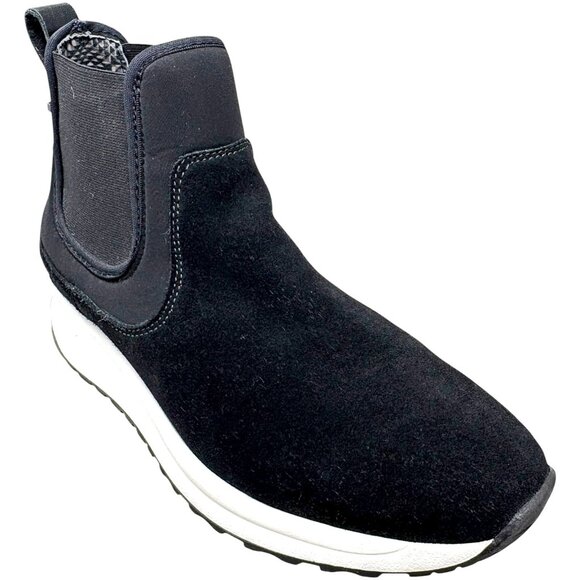 Aquatalia Becky Suede Chelsea Style Platform Sneakers - Picture 1 of 12